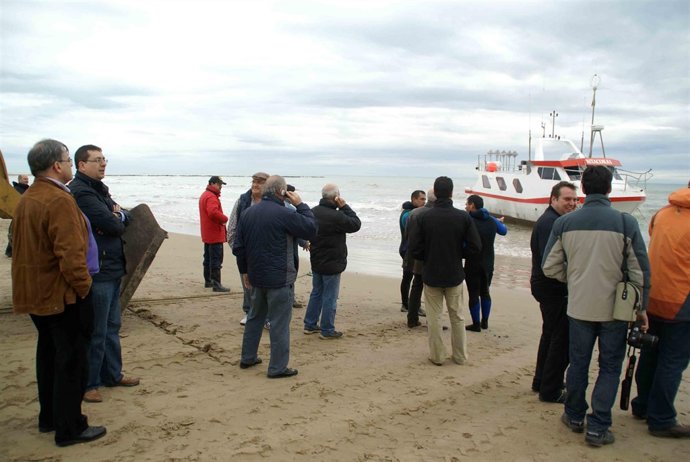 Rescate de la embarcación