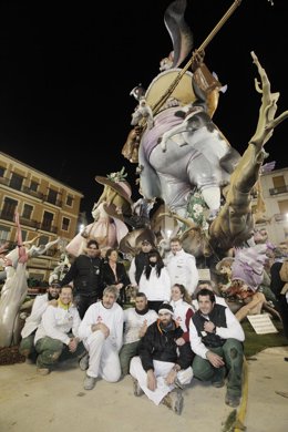 La falla de Convento Jerusalén, ganadora de 2011