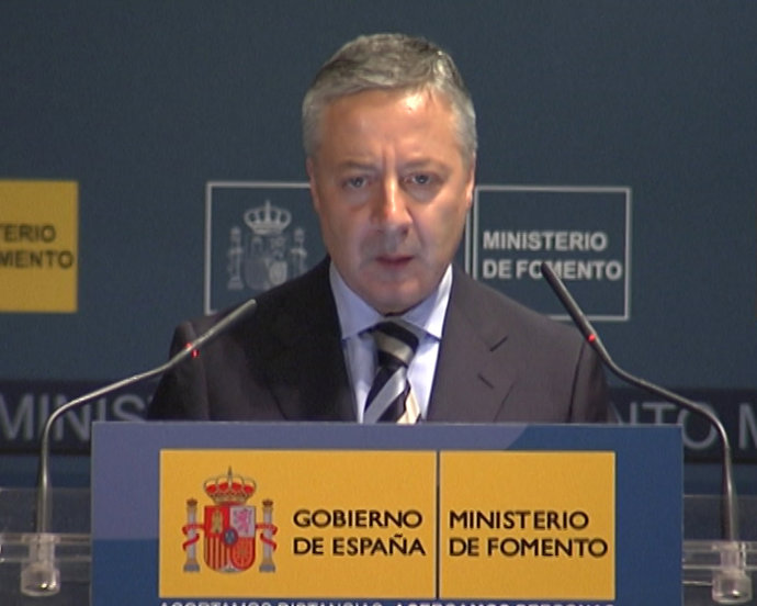 Blanco presenta el corredor del Mediterráneo