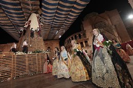 Ofrenda a la Virgen de los Desamparados