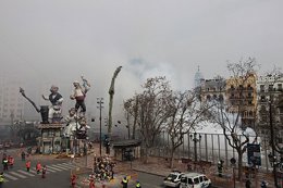 Imagen de una mascletà