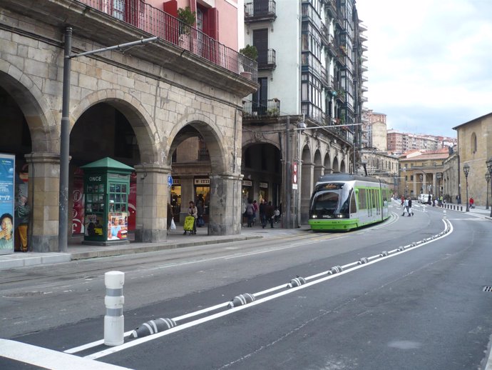 Tranvía en Bilbao