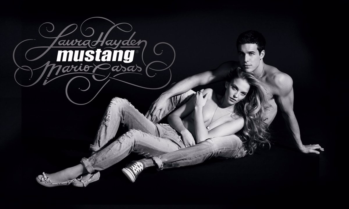 Mario Casas y Laura Hayden, sugerentes para Mustang