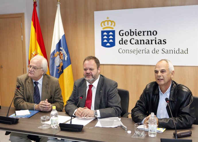 Paulo Buss, Fernando Bañolas y José Joaquín Oshanahan (de izq. a dch)