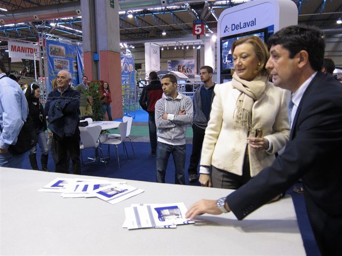 Luisa Fernanda Rudi en FIMA Ganadera