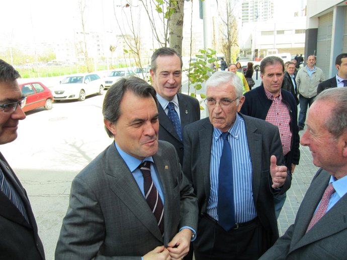 El presidente Artur Mas