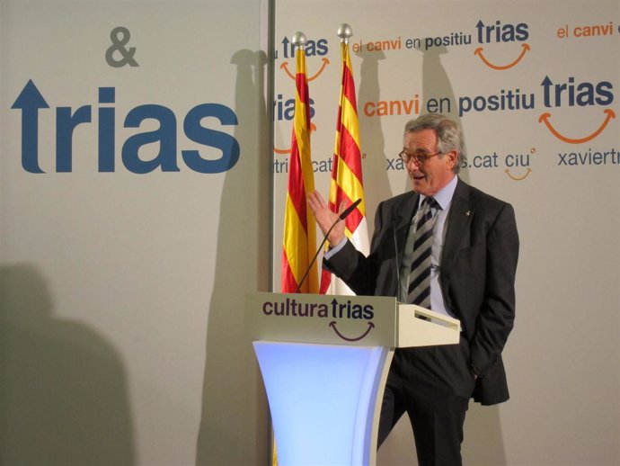 Xavier Trias, líder de CiU en el Ayuntamiento de Barcelona
