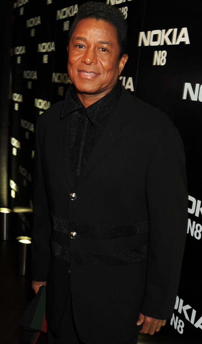Jermaine Jackson en un evento de Nokia
