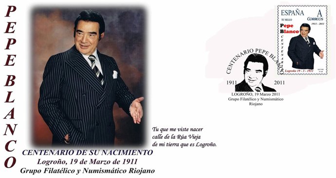 Montaje sobre Pepe Blanco