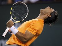 AMP.- Tenis/Indian Wells.- Nadal remonta con agonía ante Karlovic y se medirá a Del Potro en semifinales