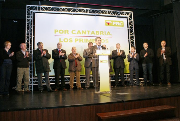 Presentación de los candidatos del PRC en la comarca del Asón