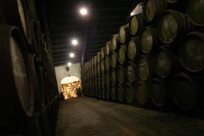 Imagen de una bodega de la provincia de Cádiz