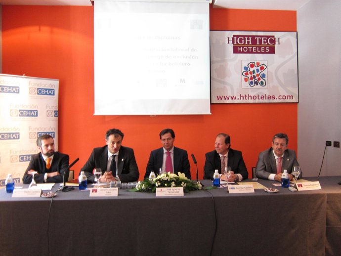 Acto de entrega diplomas del 'Programa de Integración Laboral'