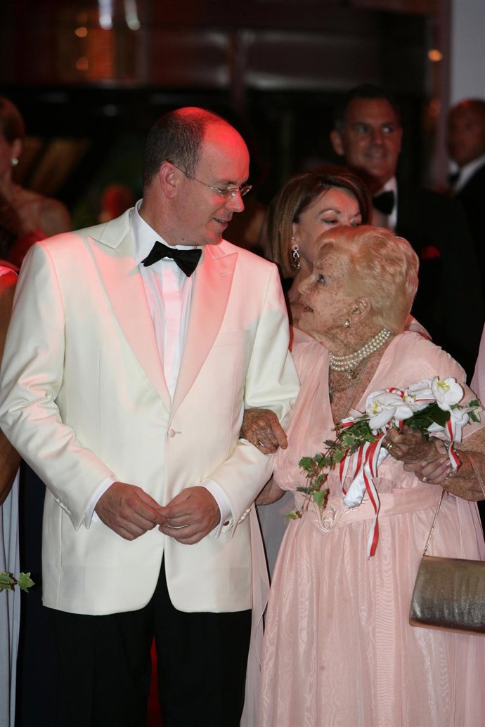 El Príncipe Rainiero y su tía Antoinette