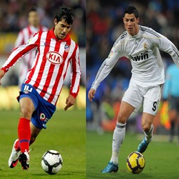 Montaje Cristiano Ronaldo-Agüero Real Madrid- Atlético de Madrid