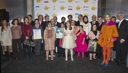 Los jóvenes discapacitados de la FSDM trabajan como guías en la exposición 'El a