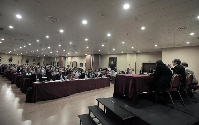 Avto de clausura de las Jornadas de Formación Profesional en Madrid