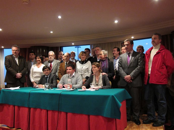 Algunos de los empresarios partidarios del cese temporal de Mirones