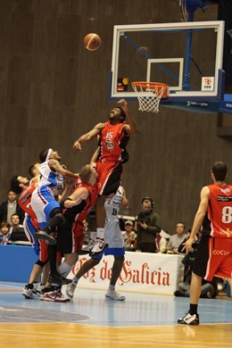 Obradoiro contra el CB Murcia