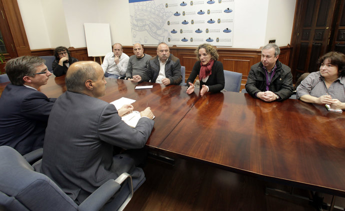 Reunión con la nueva Junta