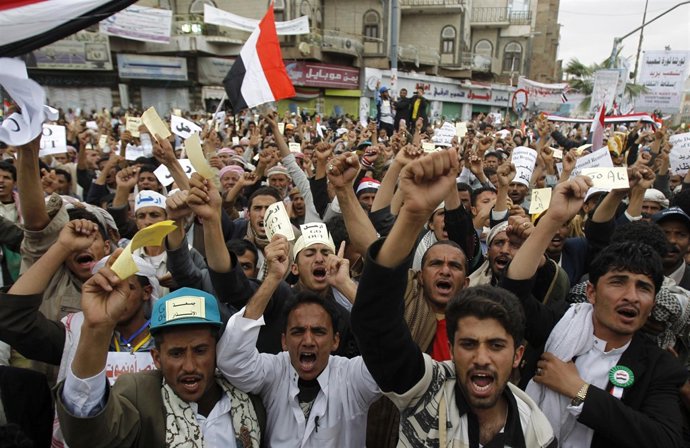 Protestas en Yemen