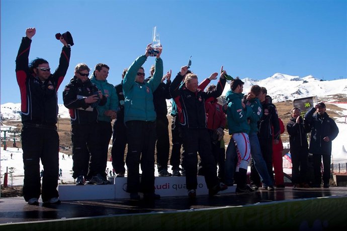 N.P.AUSTRIA SALE DE ARAMÓN FORMIGAL COMO EL MEJOR EQUIPO DE ESQUÍ ALPINO EUROPEO
