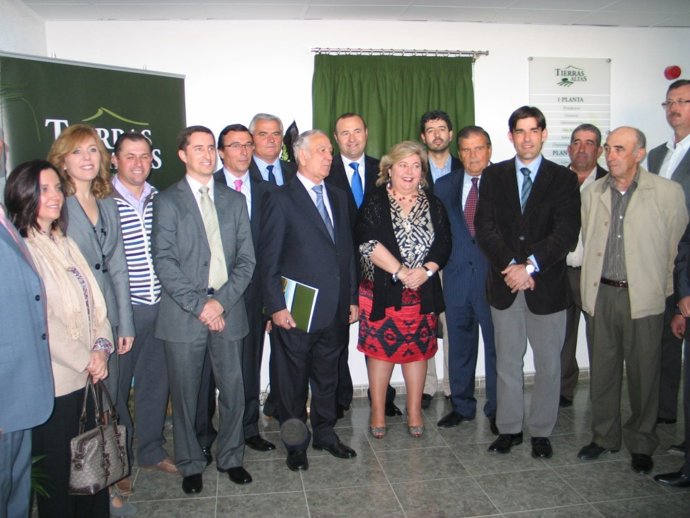 Aguilera este sábado en la inauguración