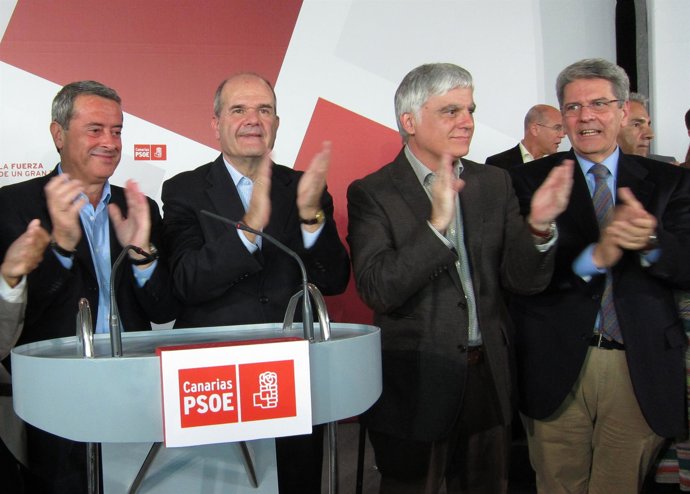 Presentación de los candidatos del PSC-PSOE en Tenerife