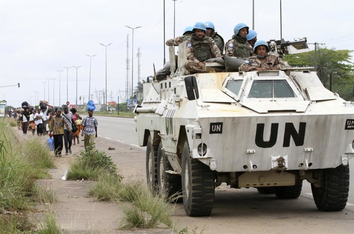 Tropas de la ONU en Costa de Marfil