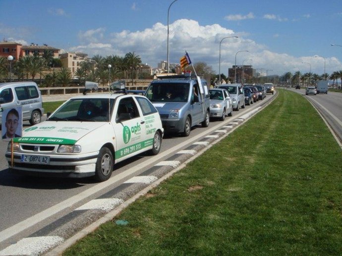 caravana por la custodia compartida