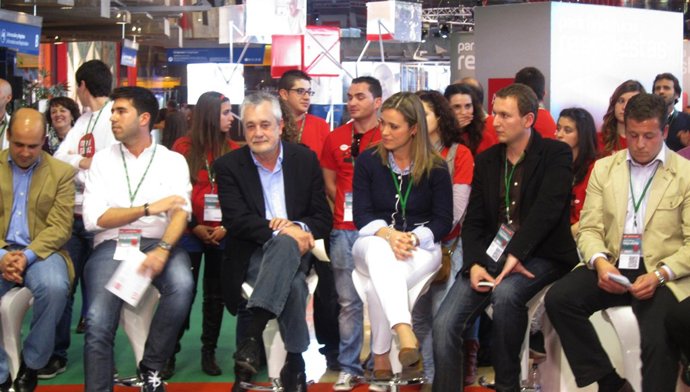 Griñán en la Convención Municipal del PSOE