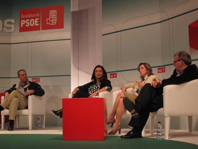 La consejera de la Presidencia de la Junta de Andalucía, Mar Moreno, en la Conve