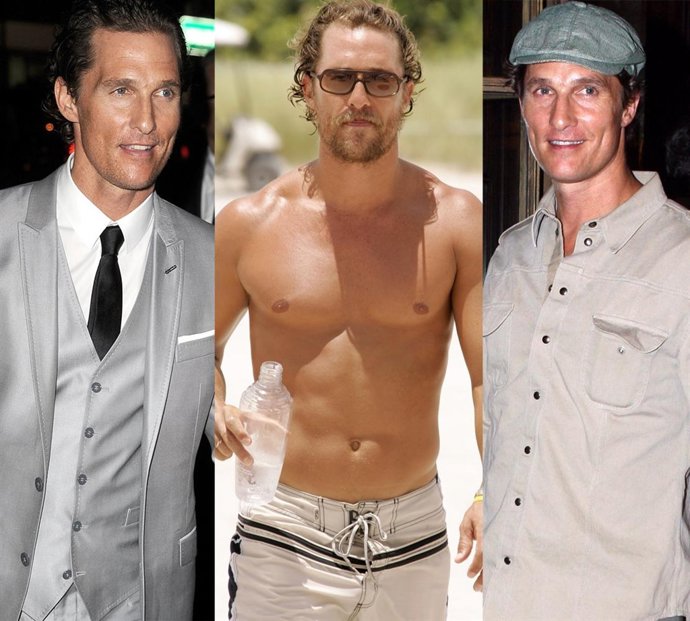 Montaje de Matthew McConaughey