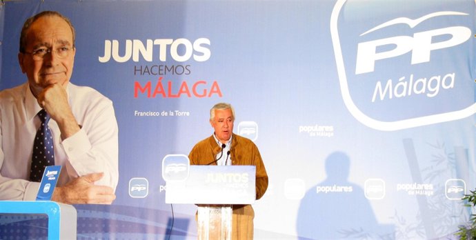 El presidente del PP de Andalucía interviene en la convención de los populares d