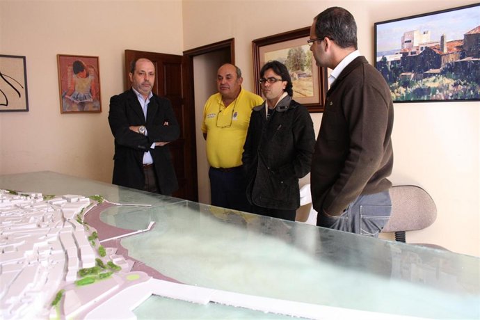 Maqueta del frente litoral