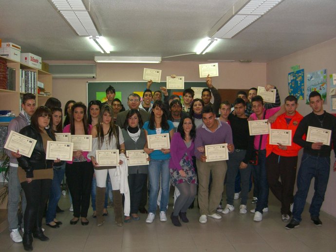 Participantes en el proyecto de la Asociación Columbares