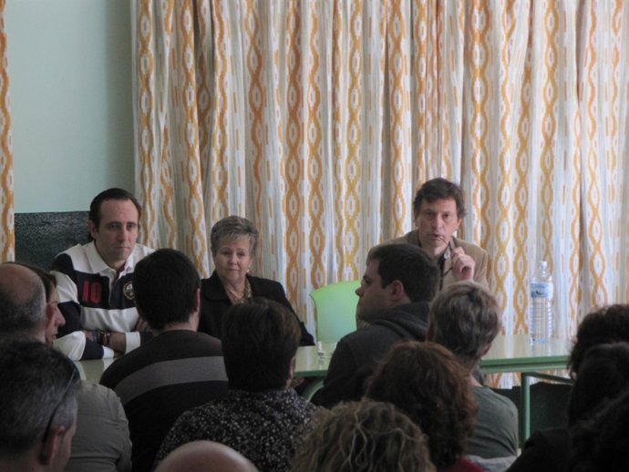 Bauzá e Isern en reunión con Amadiba