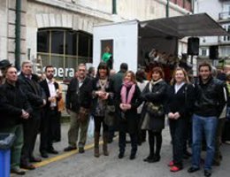 Gómez de Diego en el Mercado de la Esperanza