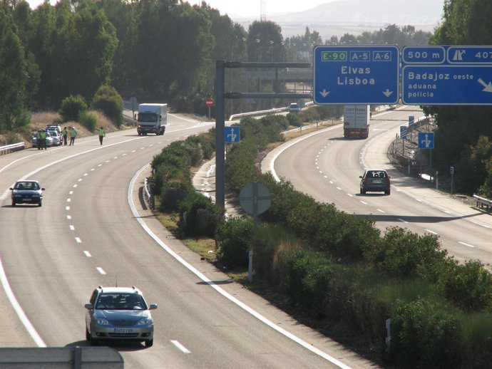 Frontera de Badajoz con Portugal