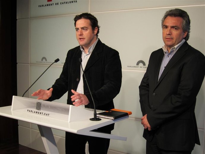 Uriel Bertran y Santiago Espot