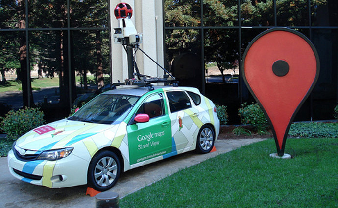 Google Street View por  sanchom CC Flickr