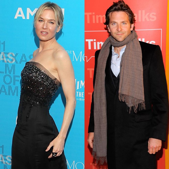 Montaje de Renee Zellweger y Bradley Cooper