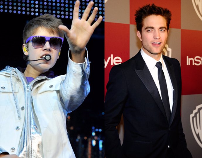 Montaje Robert Pattison y Justin Bieber