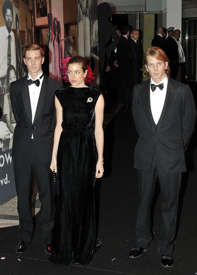 Pierre, Carlota y Andrea Casiraghi