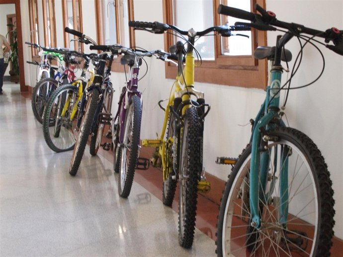 Bicicleas incautadas