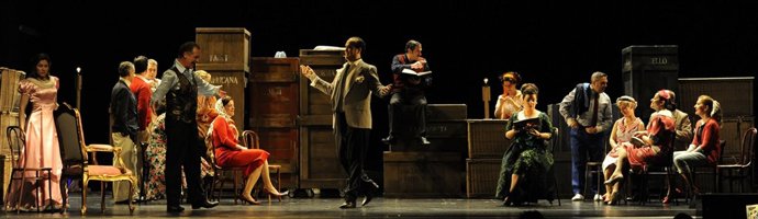 La Sala BBK acoge 'El dúo de la africana'