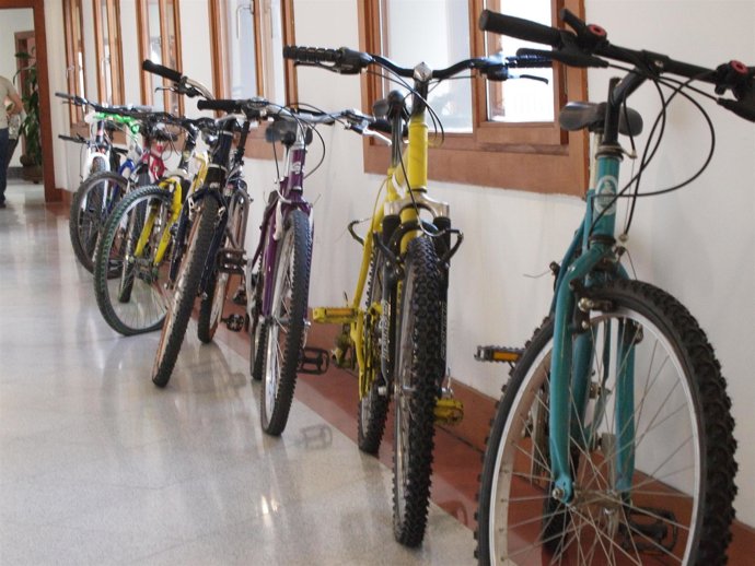 Bicicleas incautadas