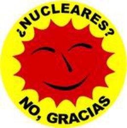 Cartel contra las centrales nucleares
