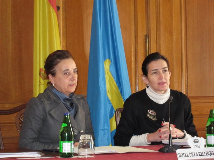 Mercedes Álvarez y Ángeles González-Sinde