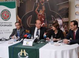 Pérez de la Blanca, en la rueda de prensa de este lunes